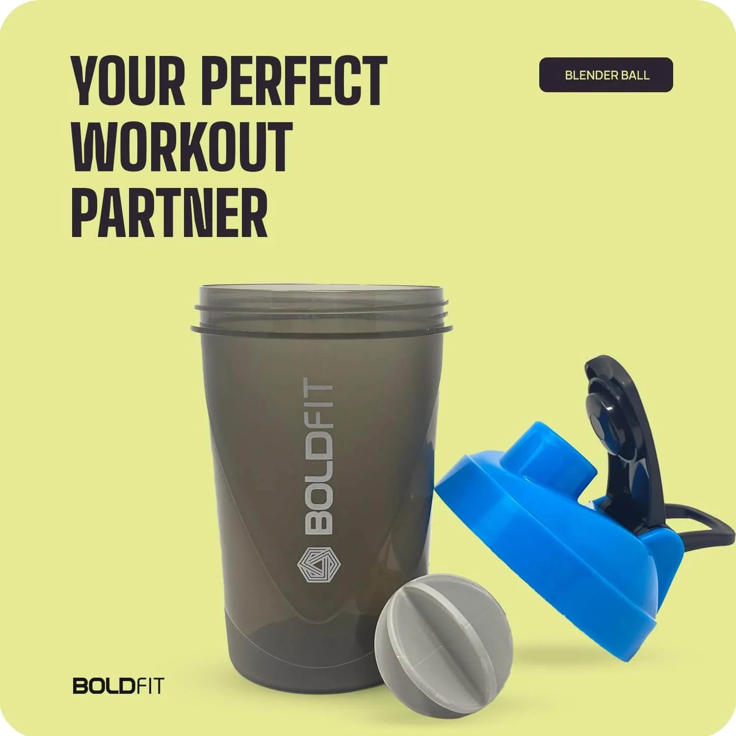 Compact Gym Shaker - 500ml - Image 4