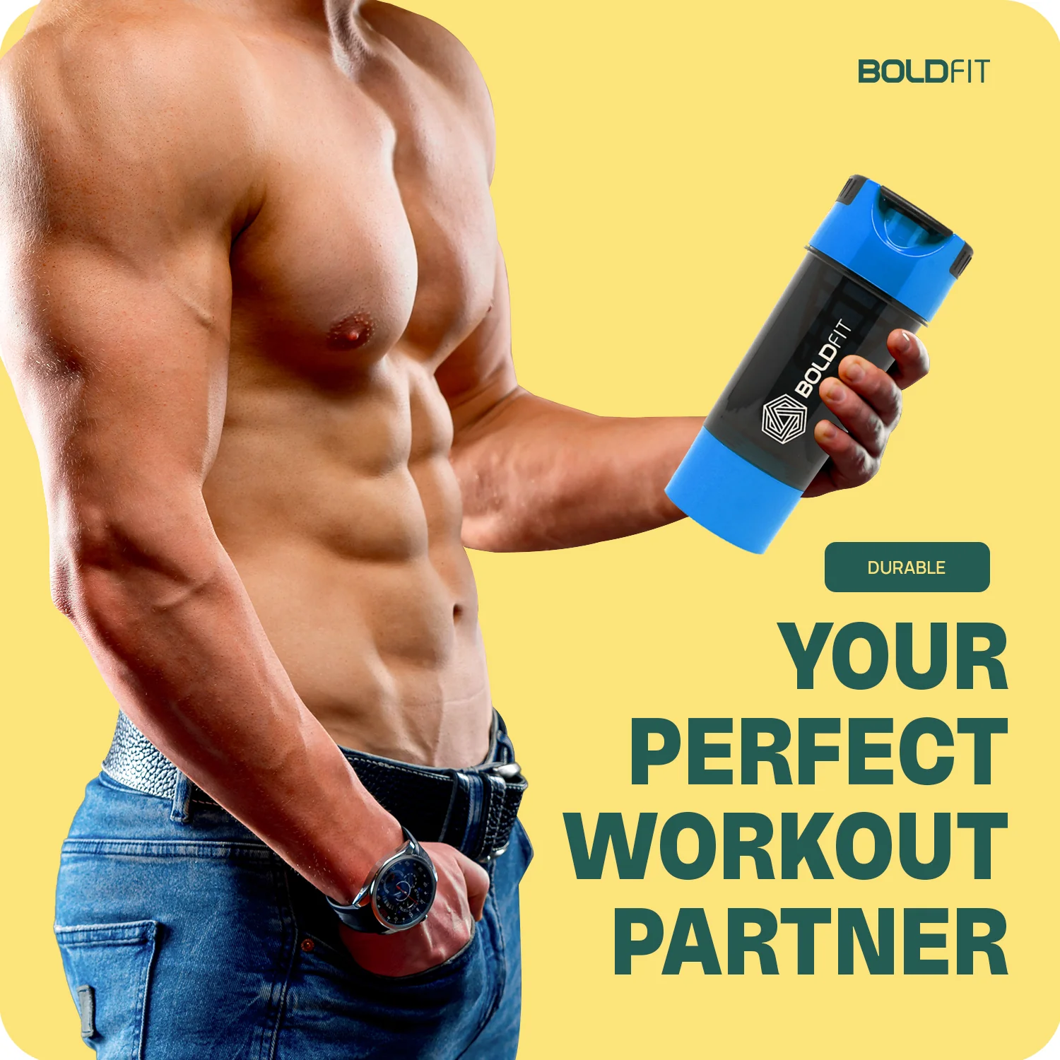 Cyclone Shaker 500ml - Blue - Image 7