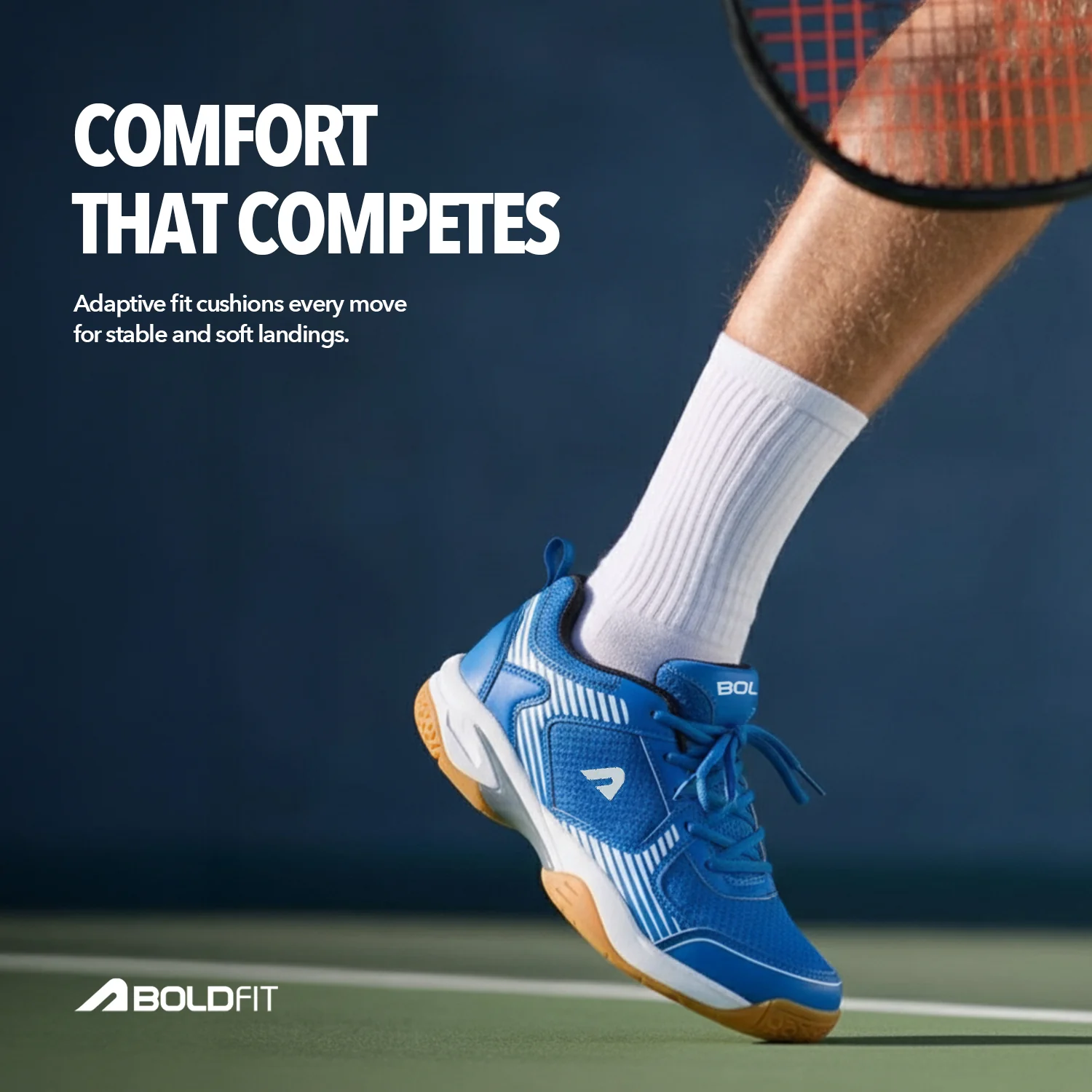 Boldfit Hawkeye Badminton Shoe - Image 4