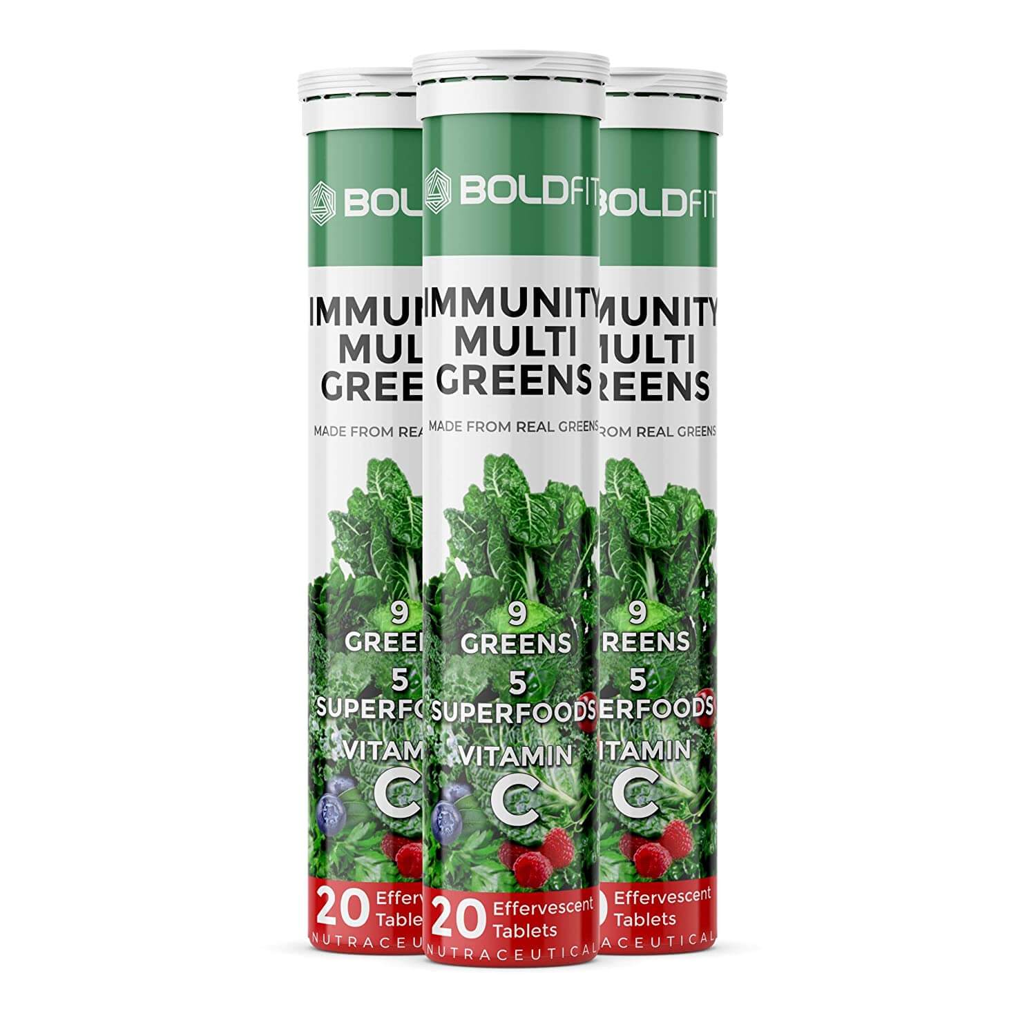 Immunity Multi Greens Effervescent Tablets - Image 4