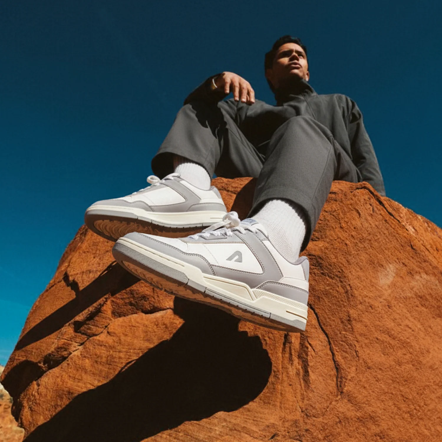 DRIPBLOC STONE GREY MEN'S SNEAKER - Image 11