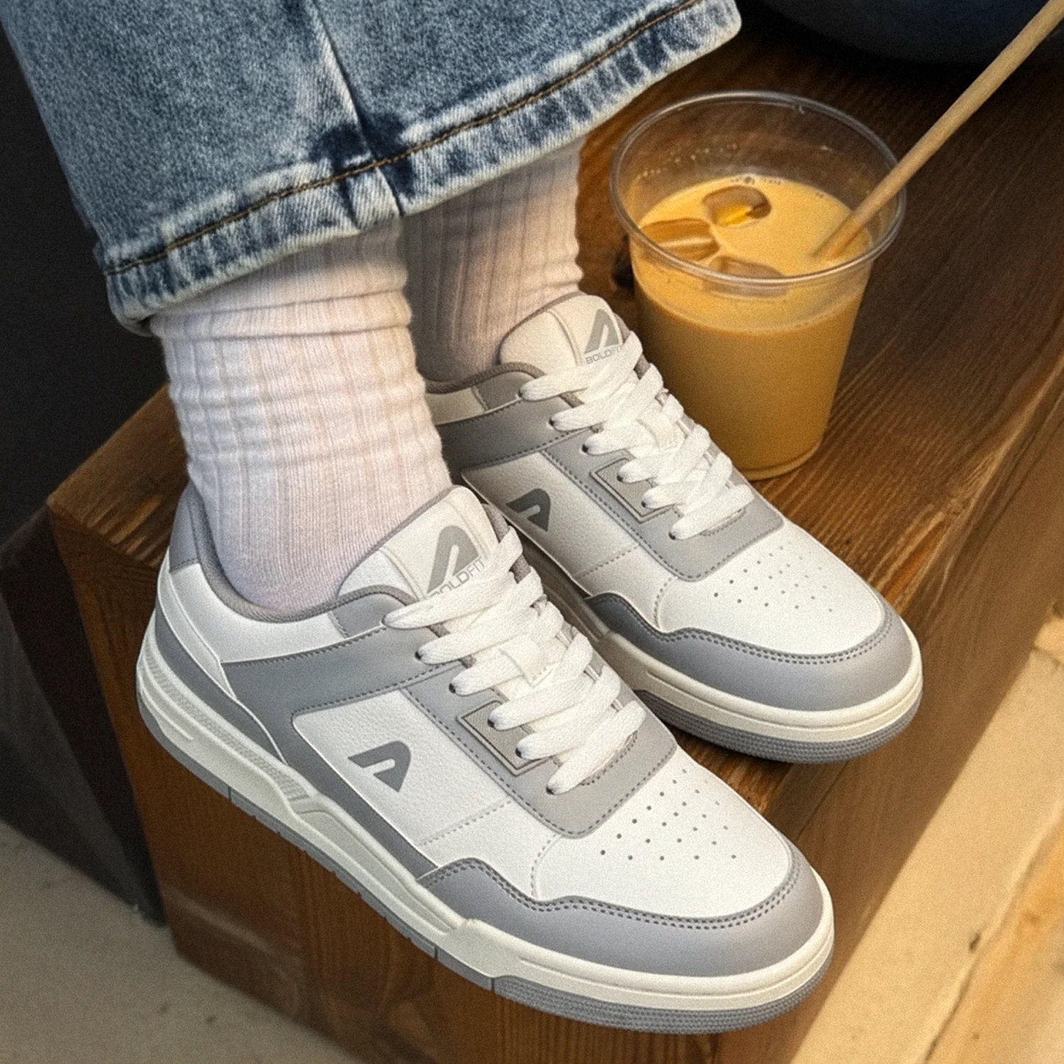 DRIPBLOC STONE GREY MEN'S SNEAKER - Image 12