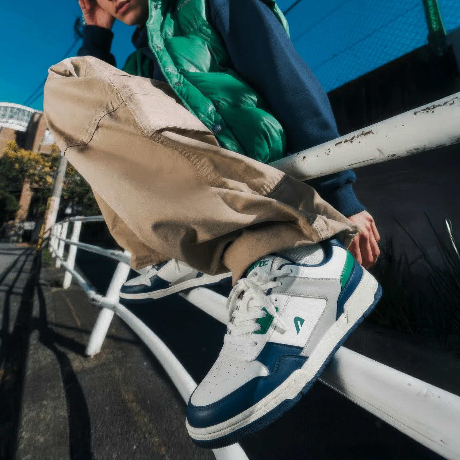 DRIPBLOC WINTER GREY BLUE MEN'S SNEAKER - Image 4