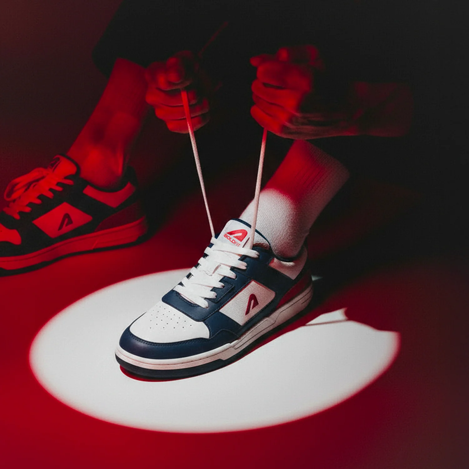 DRIPBLOC ROGUE RED MEN'S SNEAKER - Image 7