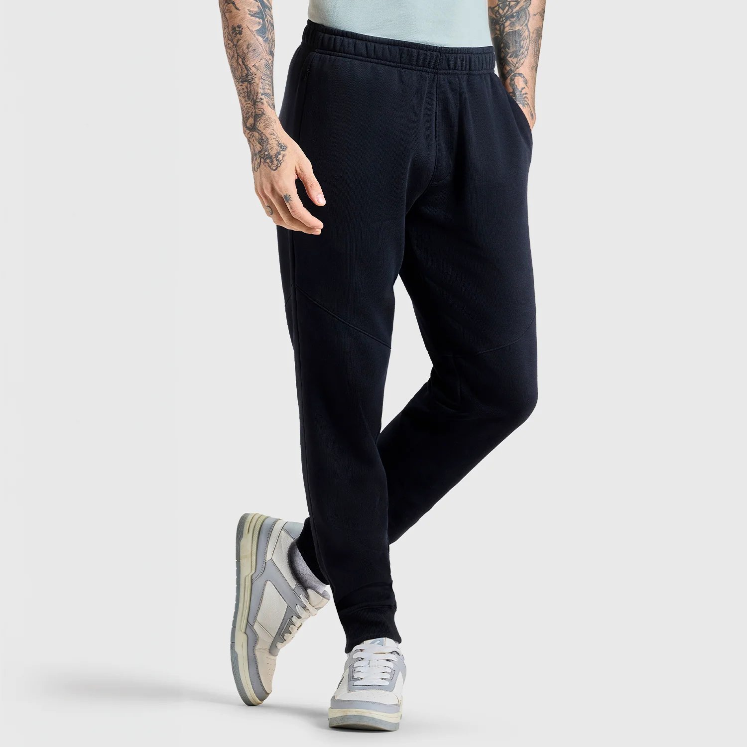 Men Jet Black jogger - Image 3