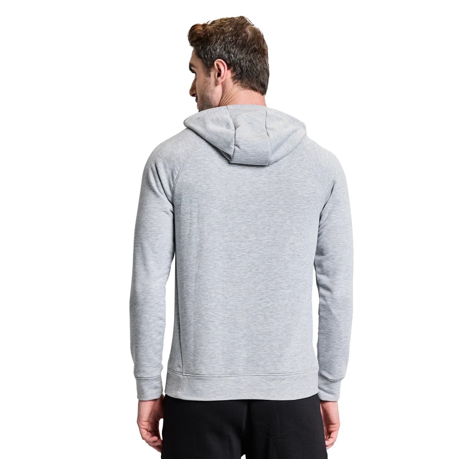 Men's Gym Hoodie  - Grey - Image 5
