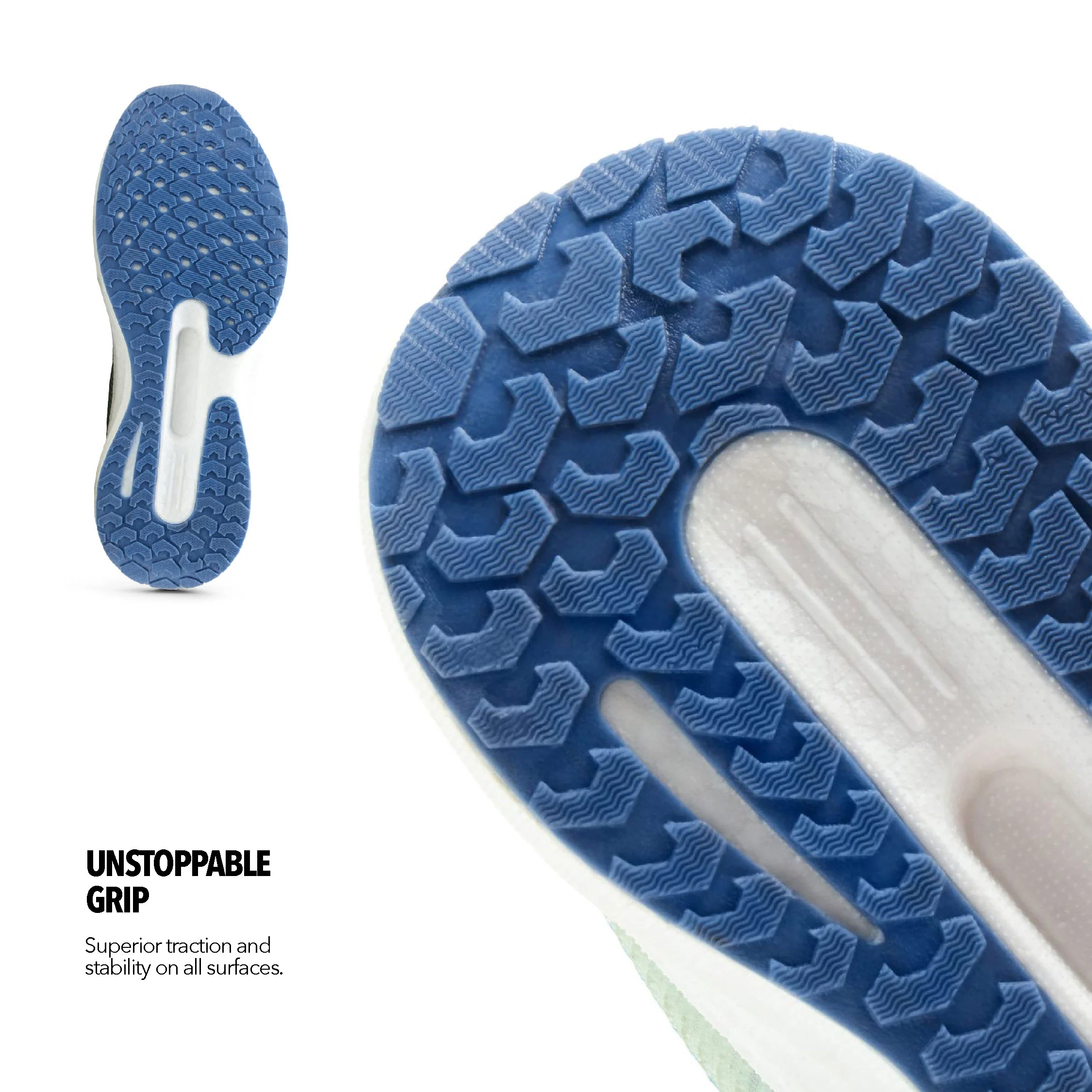 Volt Mens Running & Training Shoes - Neon Blue - Image 5