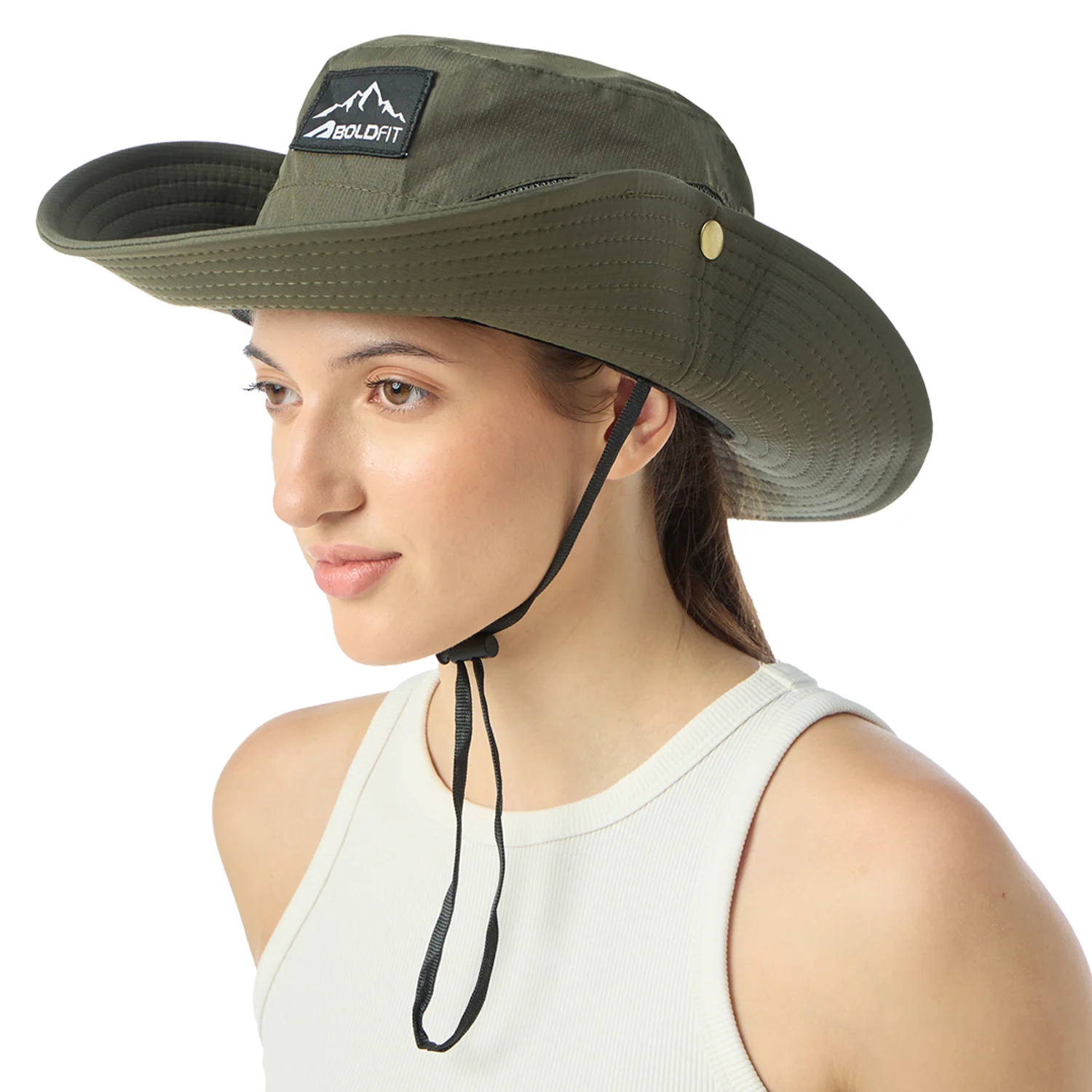 Safari Sunhat - Army Green - Image 4