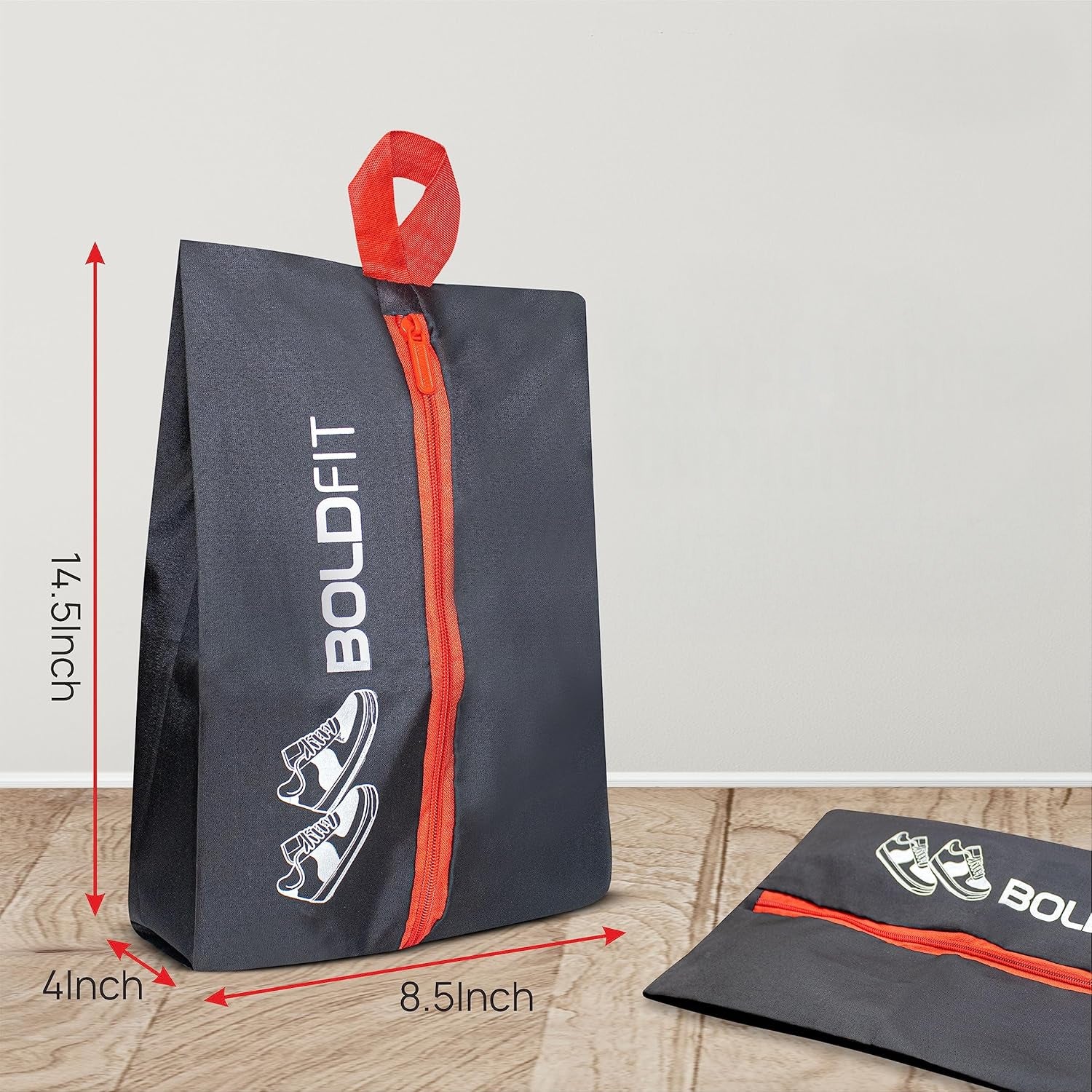 Shoe Bag with Zipper - Set of 3 - Image 3