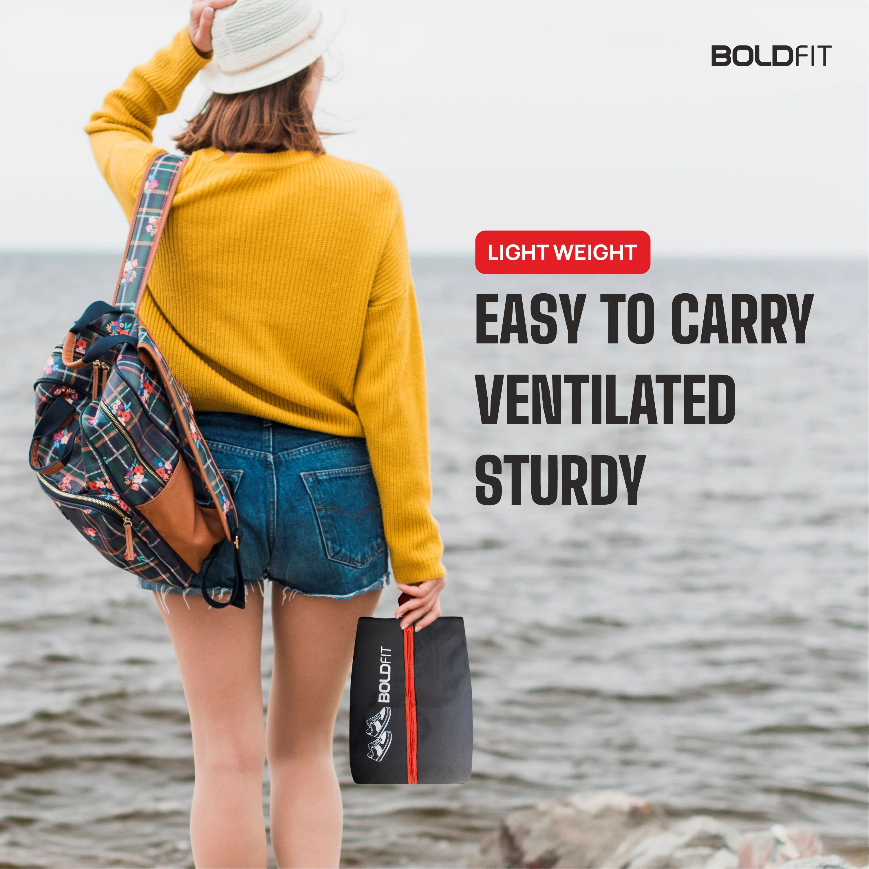 Shoe Bag with Zipper - Set of 3 - Image 7