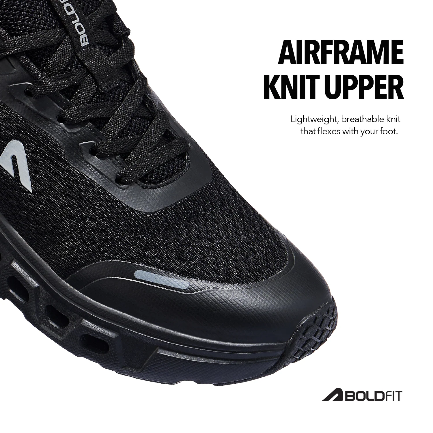 Airframe Men Shoes - Black - Image 8