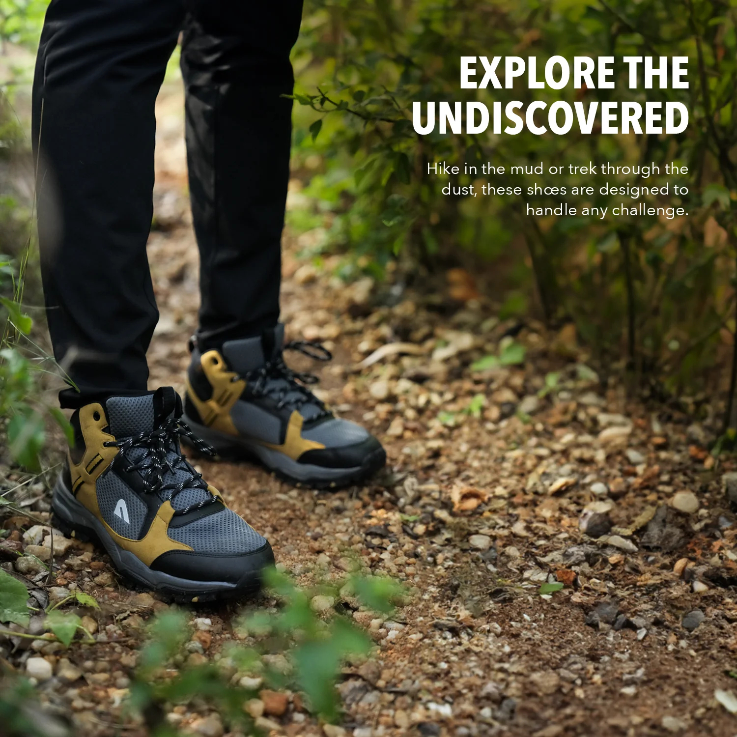 Trail King Hiking Shoes - Yellow - Image 7