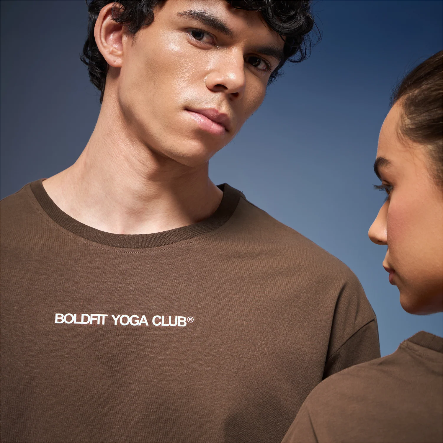 Graphic Tee Unisex Brown- Happiest On The Mat - Image 4