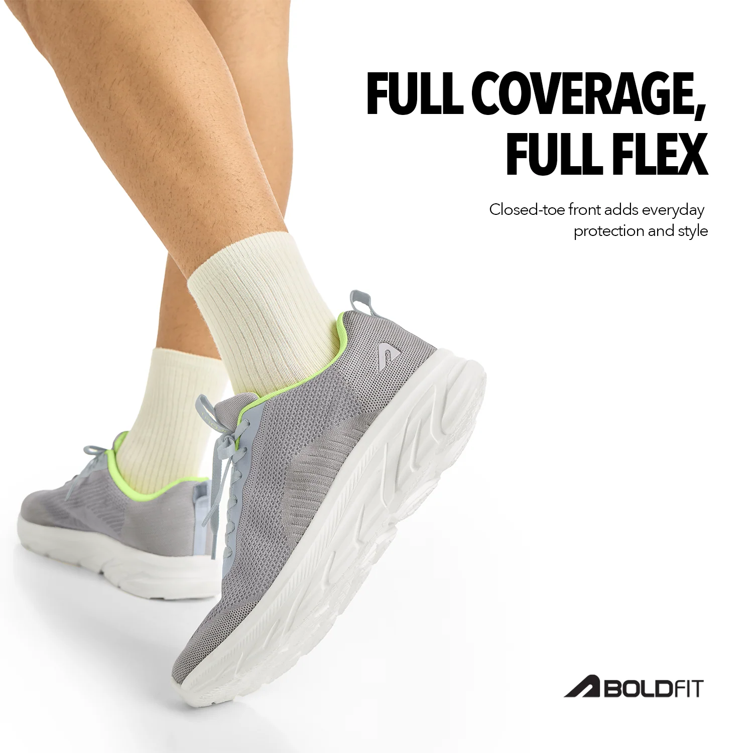 Walking Shoes Driftr Grey Neon - Image 6