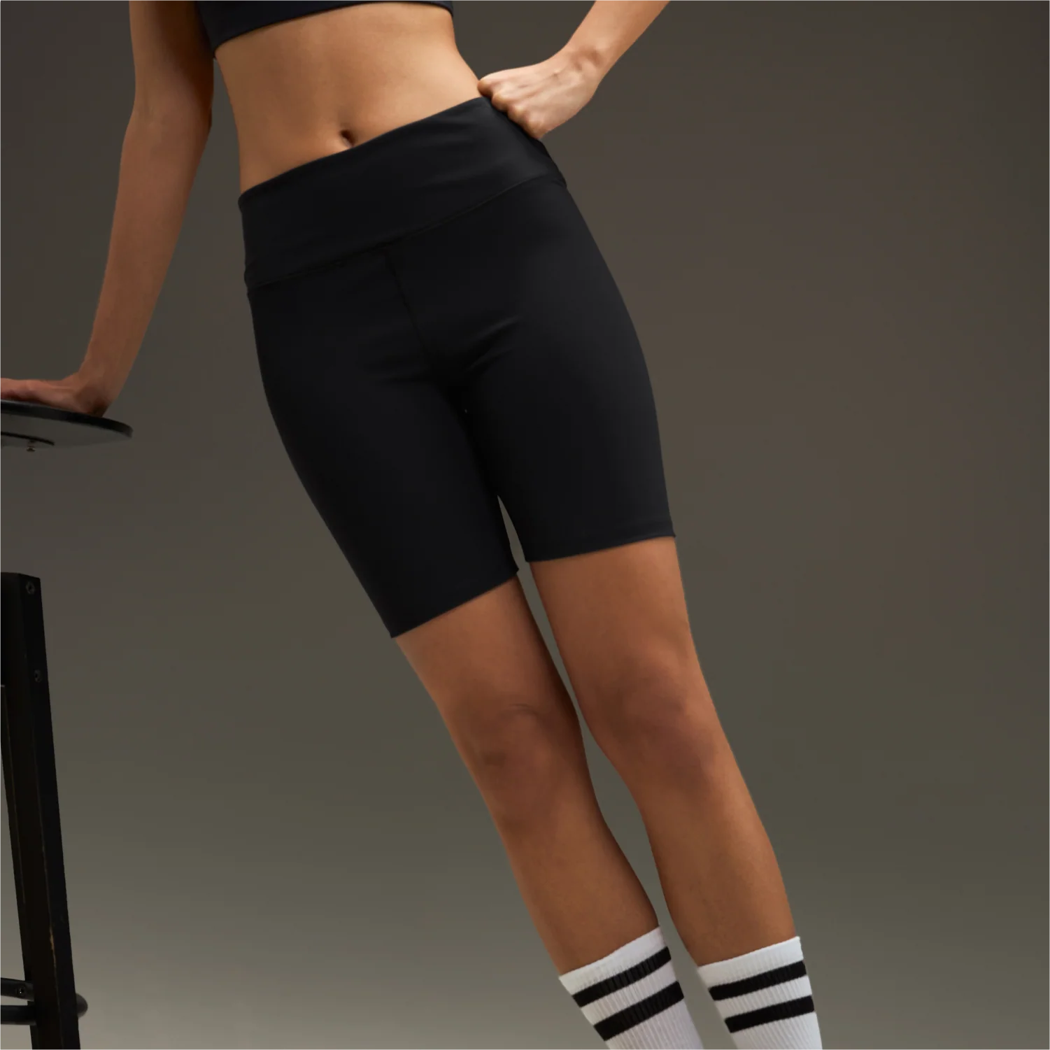 Women Align Shorts Black - Image 5