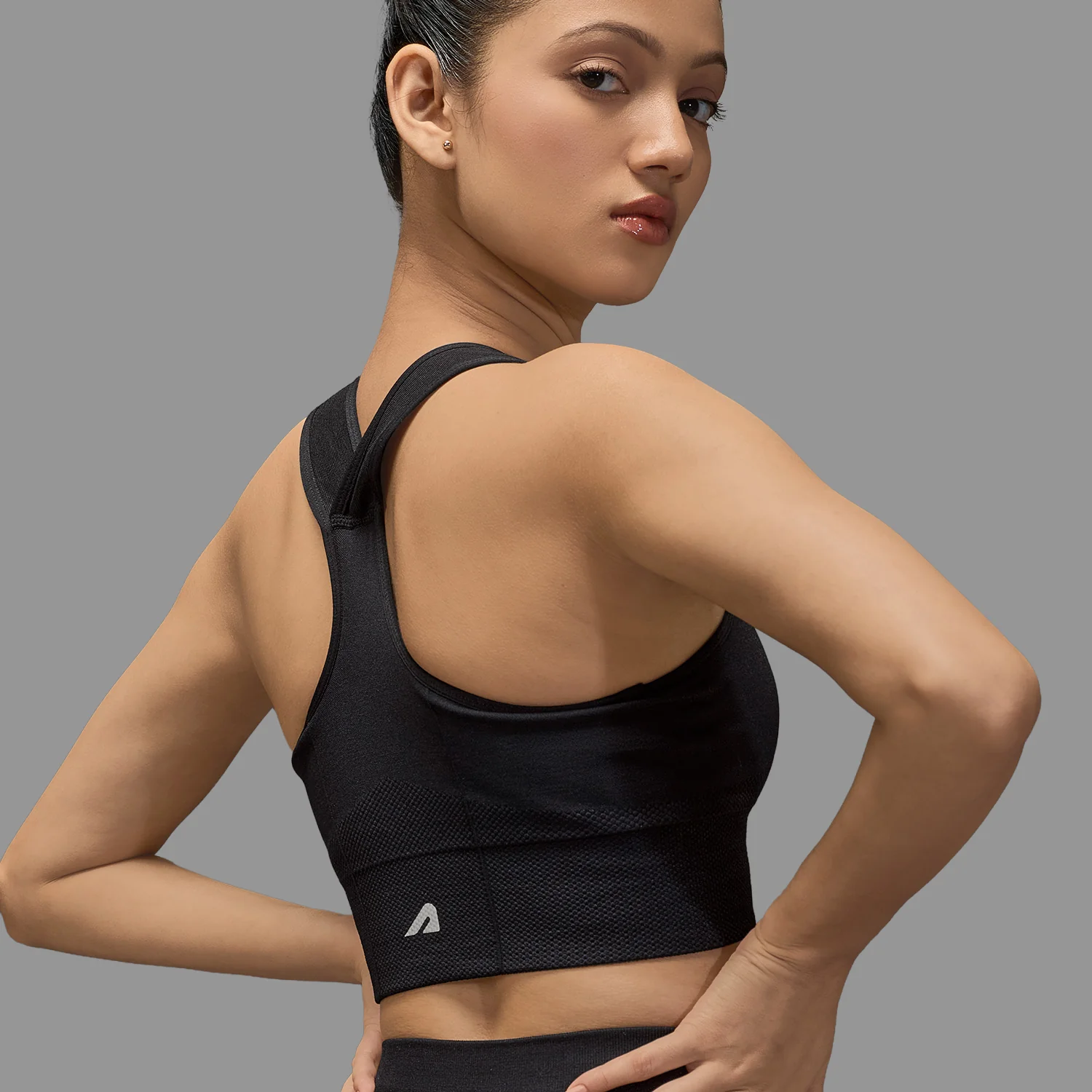 Limitless Snatched Racerback sports bra - Black - Image 3