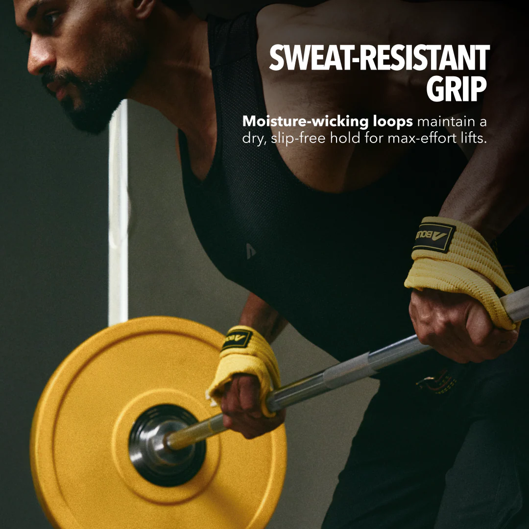 Eight lifting strap - Yellow - Image 5