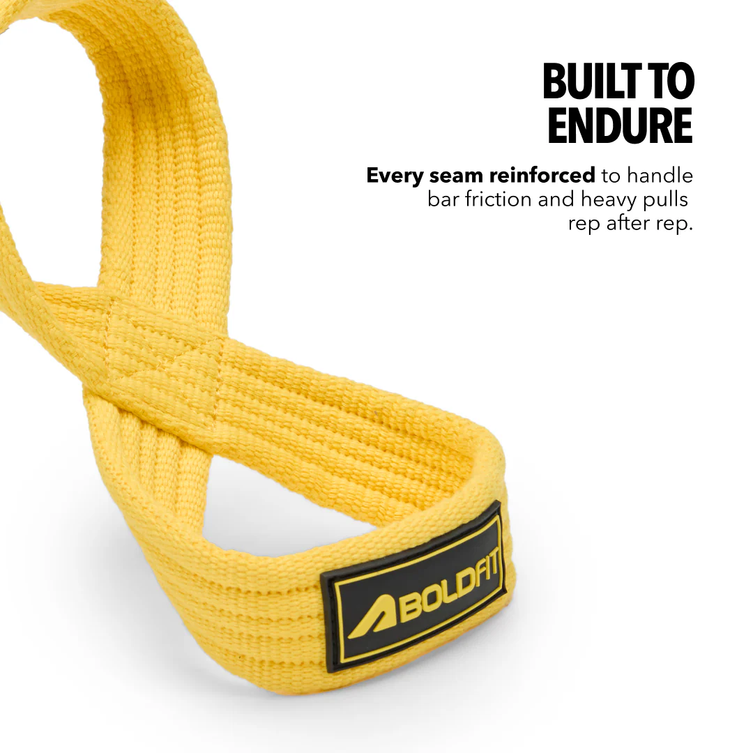Eight lifting strap - Yellow - Image 6