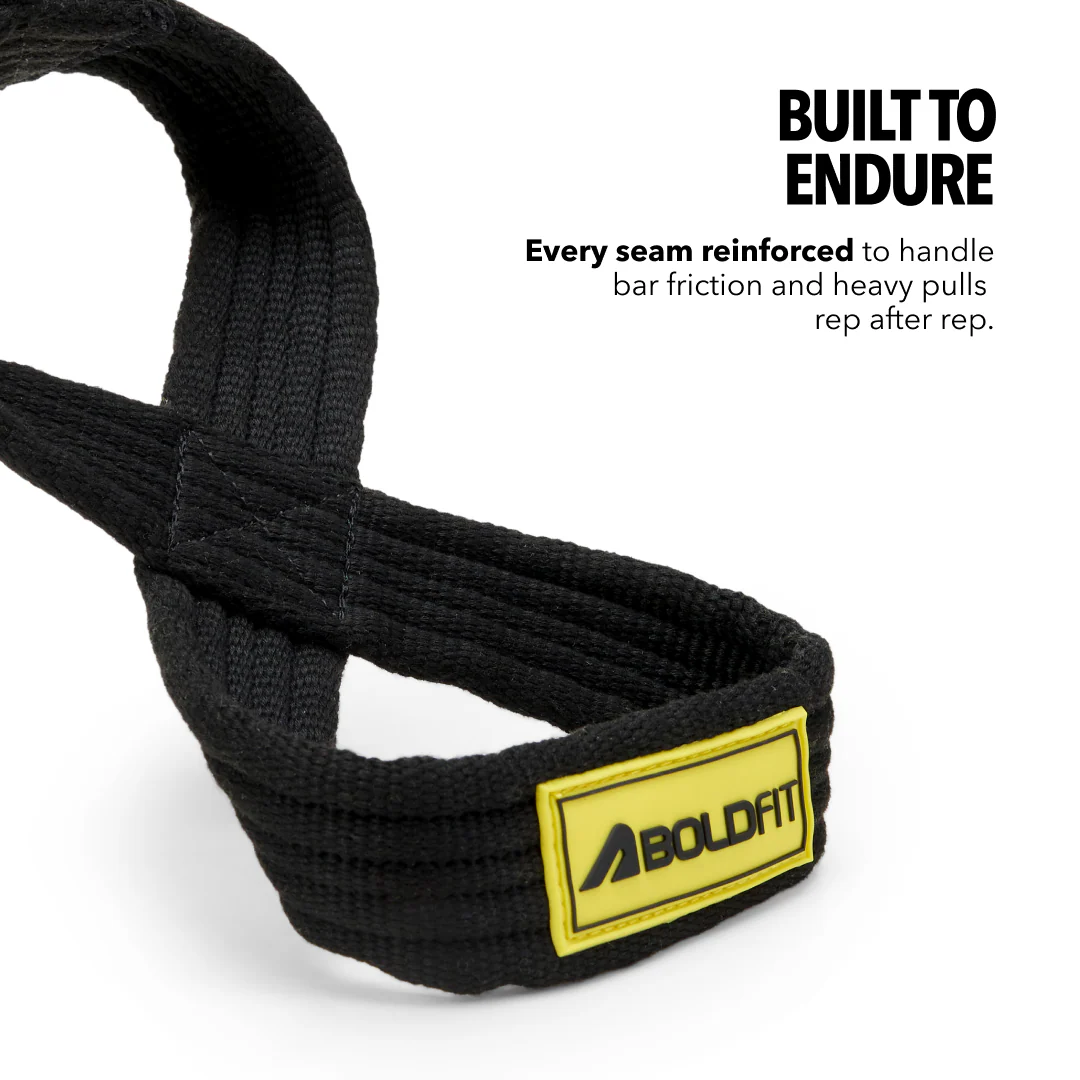 Eight lifting strap - Black - Image 6