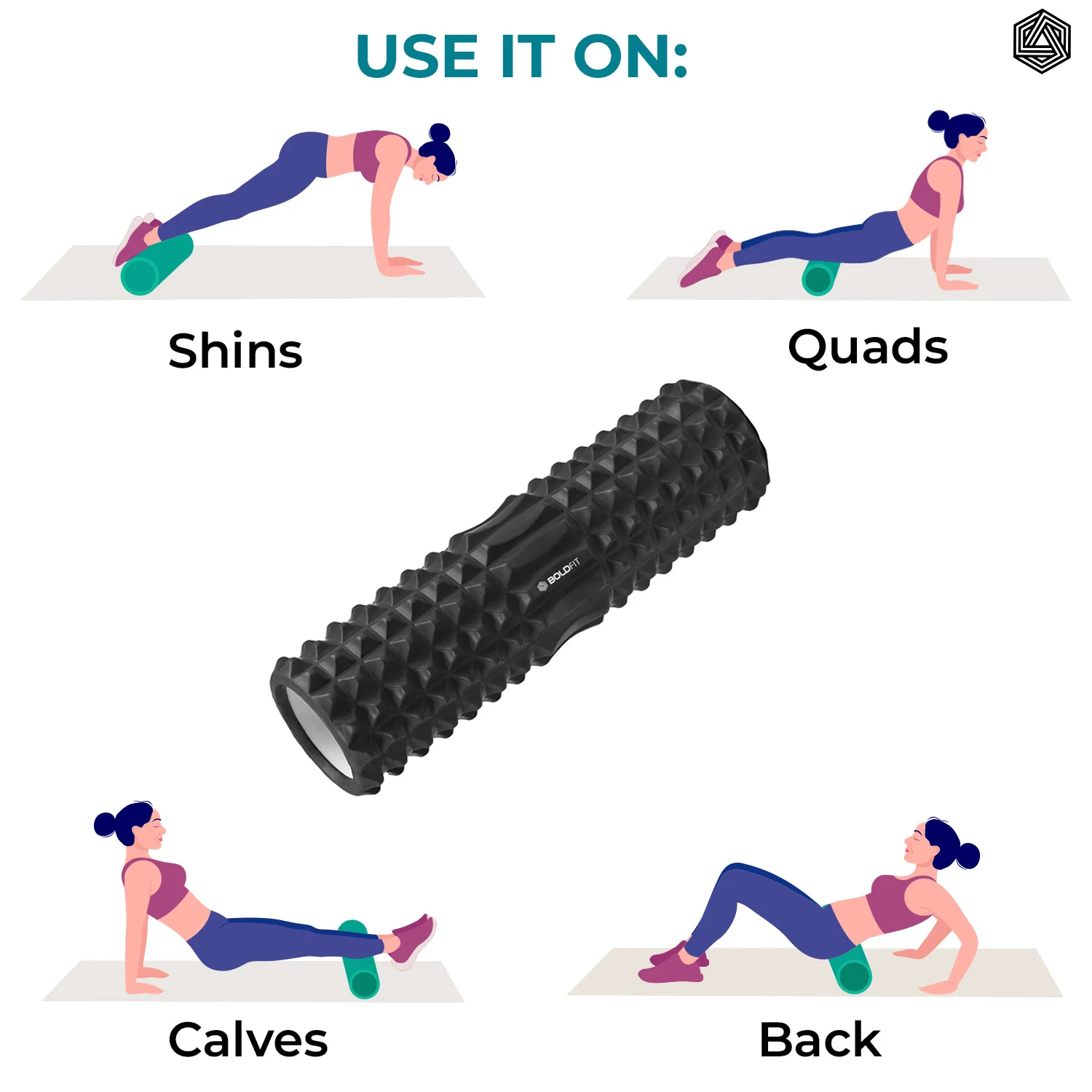 Foam Roller For Deep Tissue Massage - Image 12