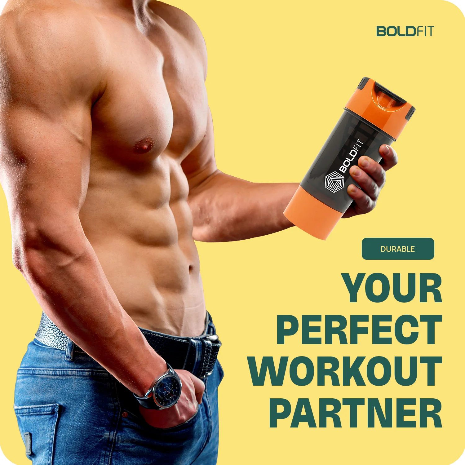 Cyclone Shaker 500ml - Orange - Image 7
