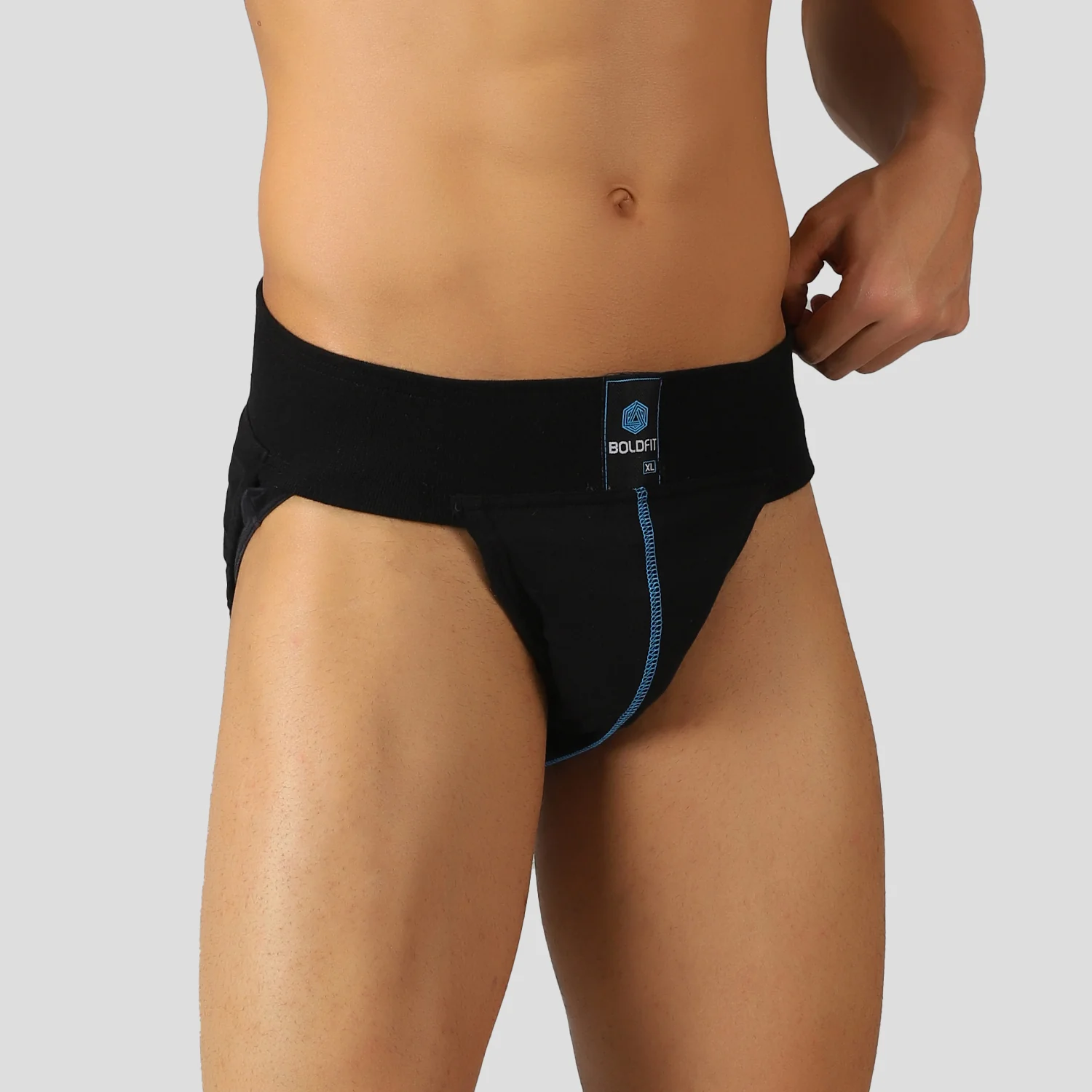 Men Gym Supporter - Blue - Image 5