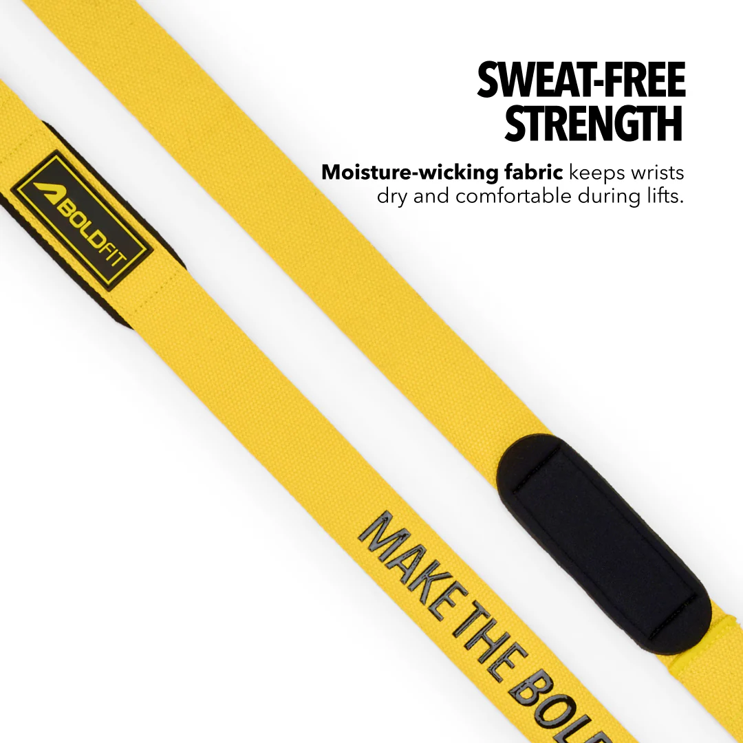 Elevate Lifting Strap - Yellow - Image 6