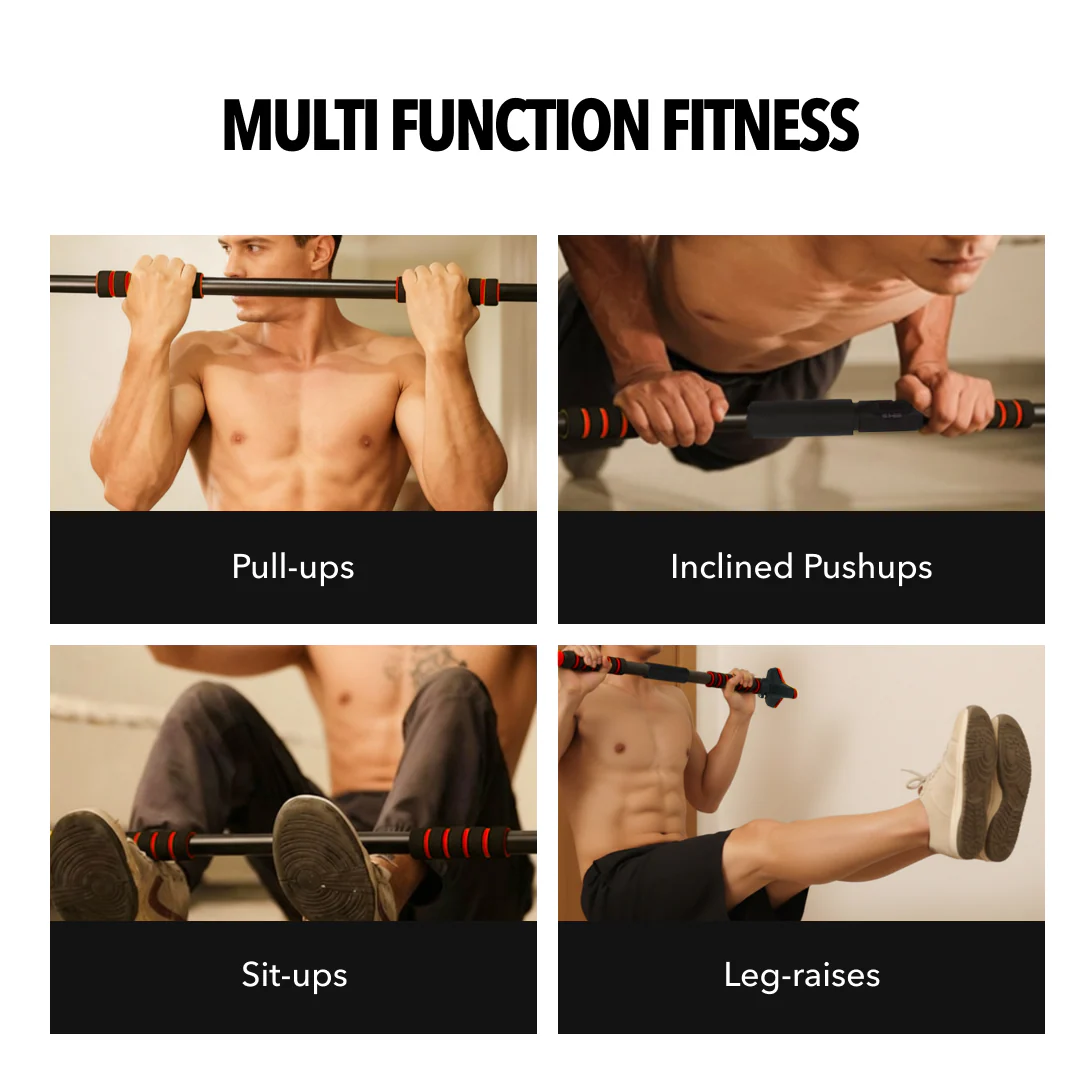 Ultimate Pull up Bar - Red - Image 8