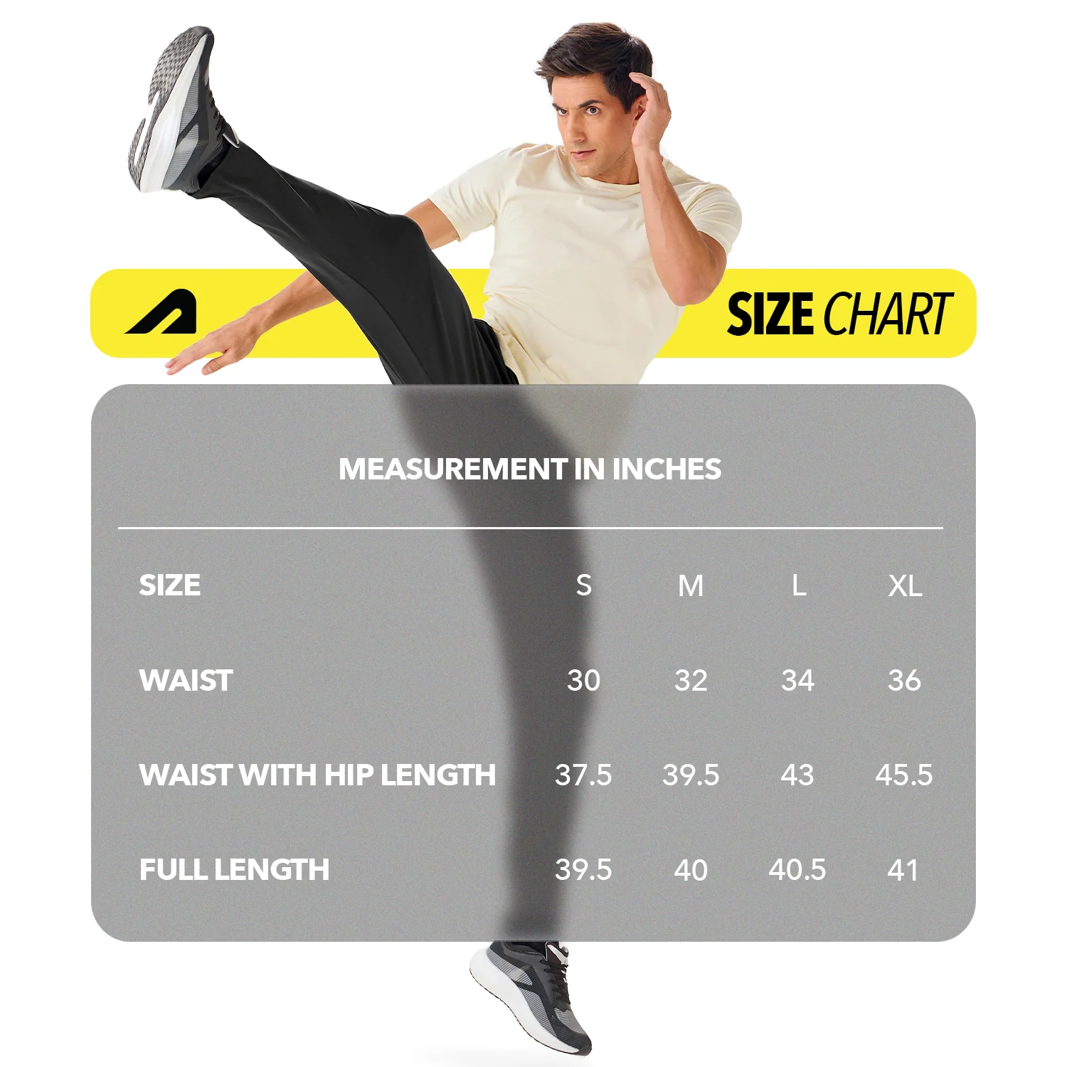 Endurance Mens Track Pants - Black - Image 12