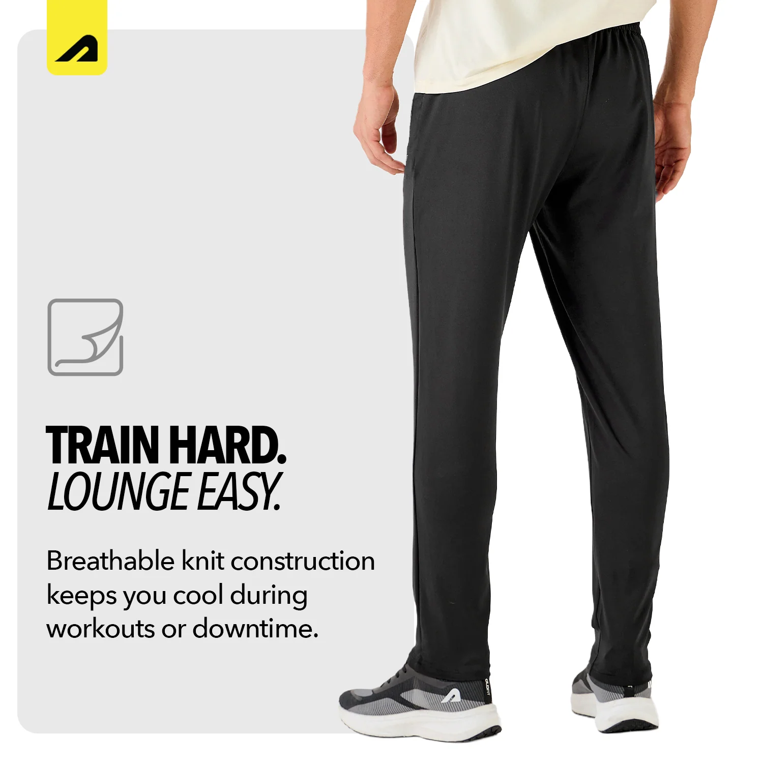 Endurance Mens Track Pants - Black - Image 8