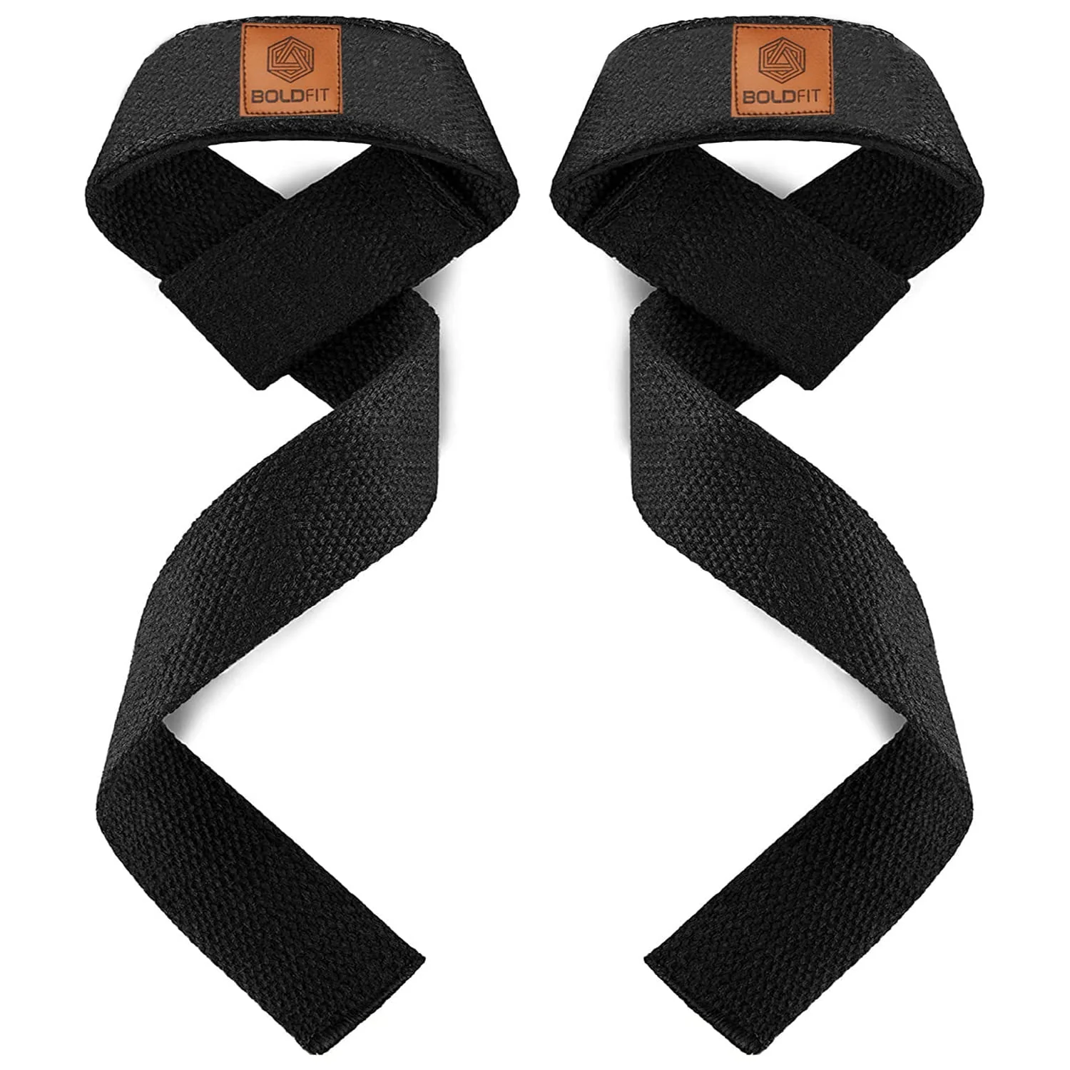 Gym Powerlifting Straps - Pair of 1